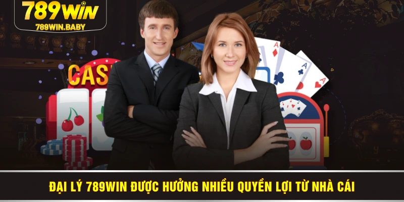 Đại lý 789WIN được hưởng nhiều quyền lợi từ nhà cái