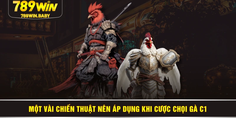 Một vài chiến thuật nên áp dụng khi cược chọi gà C1