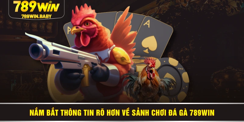 Nắm bắt thông tin rõ hơn về sảnh chơi đá gà 789WIN