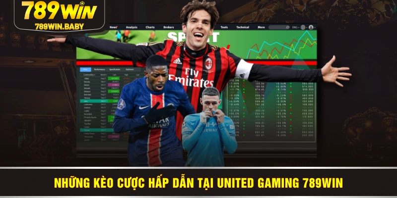 Những kèo cược hấp dẫn tại United Gaming 789WIN